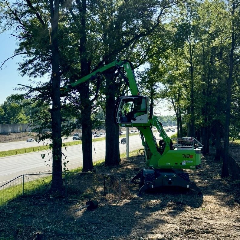 tree and vegetation management work by Oberlanders